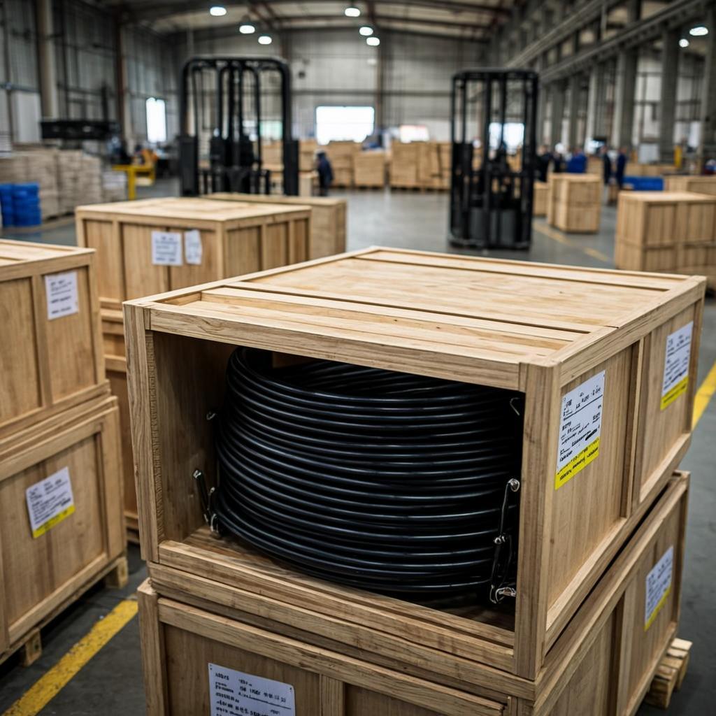 forklift mast hydraulic hose