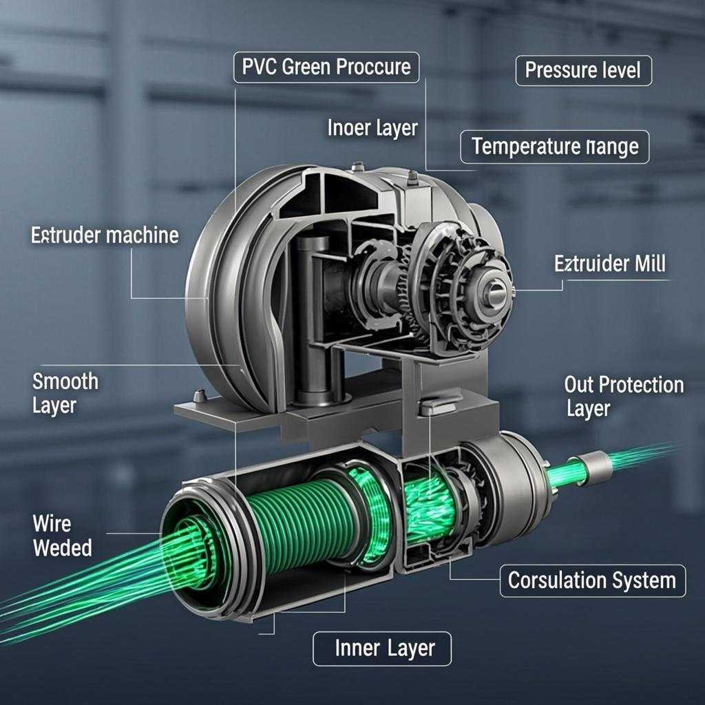 pvc green hose pipe